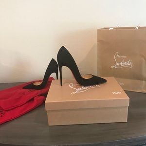 Christian Louboutin So Kate Suede Pump